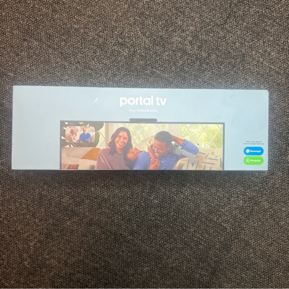 Meta Portal TV From Facebook Smart Video Calling Messenger Whats App Open Box